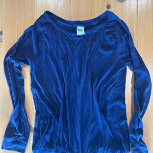 Victoria's Secret Blue Relaxed Blouse